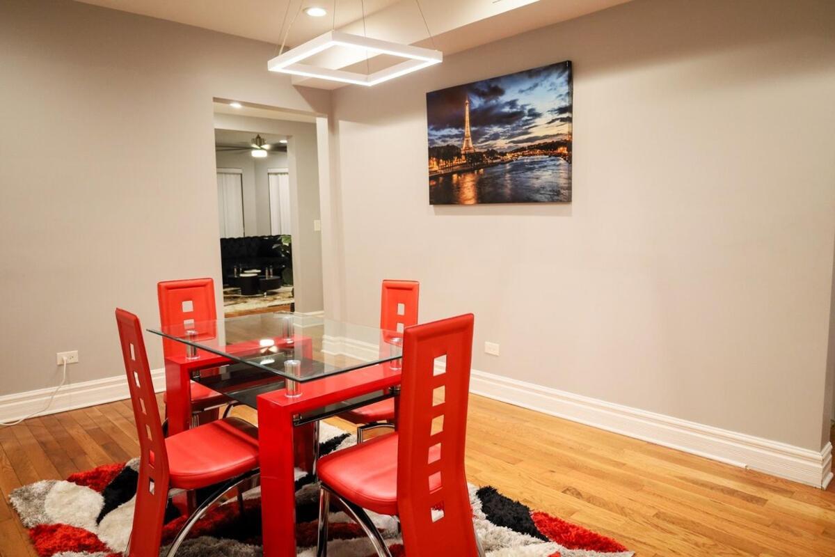 Ferienwohnung Gorgeous 4Bdr In Chicago,15Mins From Dwtn Exterior foto
